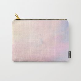 Pastel Clouds Pink and Blue Print Carry-All Pouch | Teen, Sunset, Graphicdesign, Sky, Blue, Softaesthetic, Teenager, Princess, Cottoncandy, Sunrise 