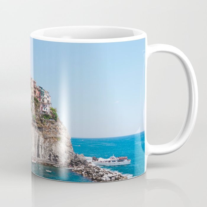 Cinque Terre | Italy City Travel Landscape Coastal Photography Coffee Mug