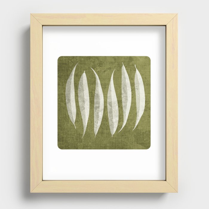 White Willow Recessed Framed Print