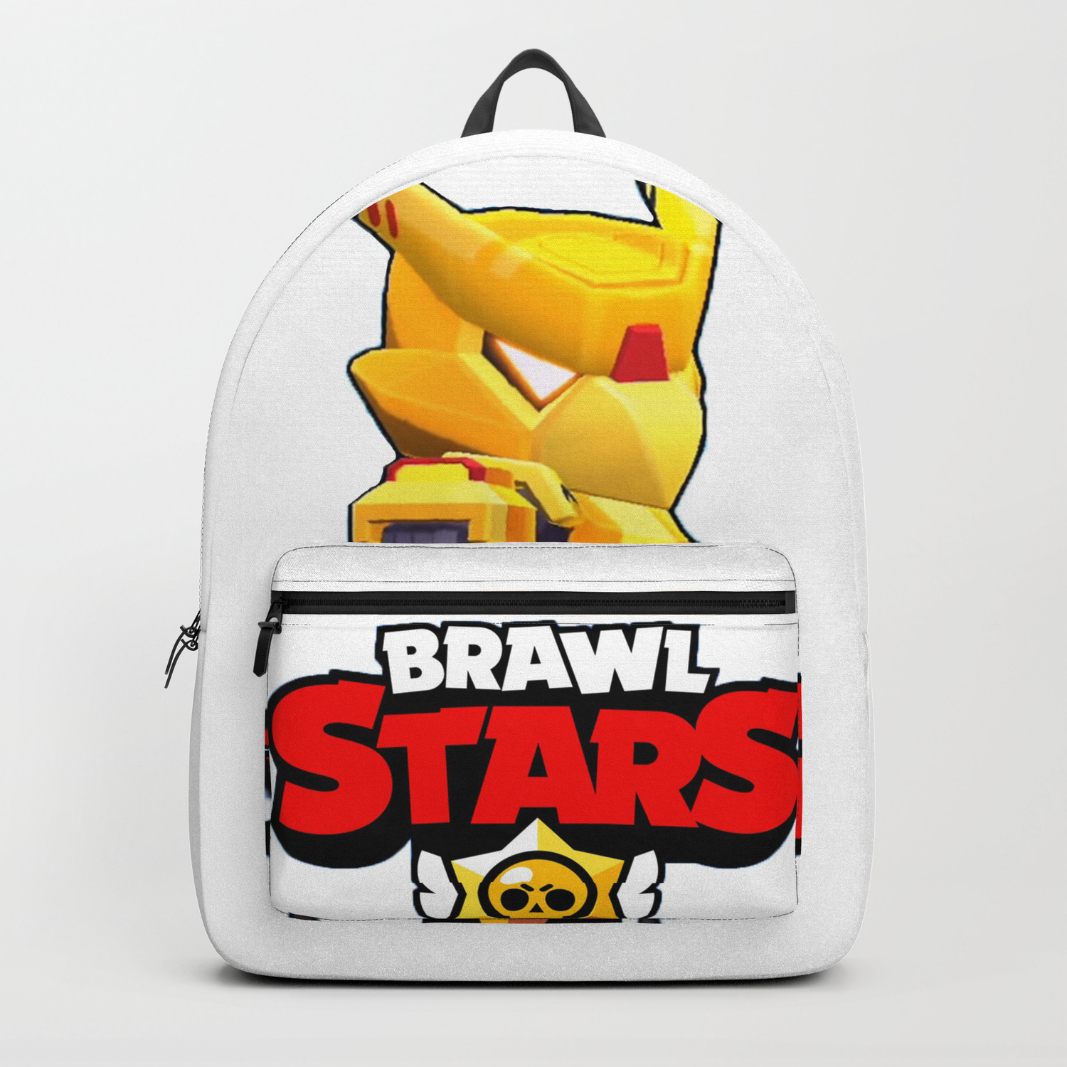 Gold Mecha Crow Design Brawl Stars Backpack By Zarcus11 Society6 - skins brawl stars gold mecha crow