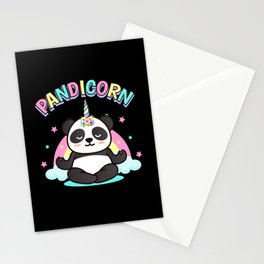 Pandacorn Panda Stationery Card