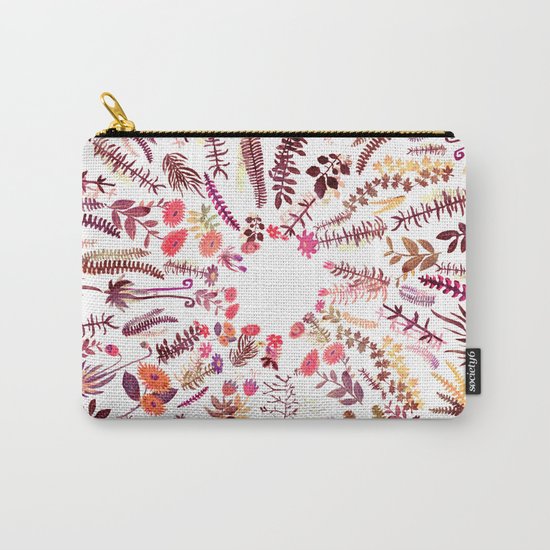 pink focus garden Carry-All Pouch