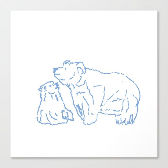 bear 1 Canvas Print