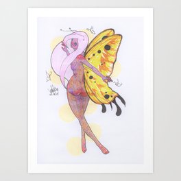 Butterfly Queen Art Print