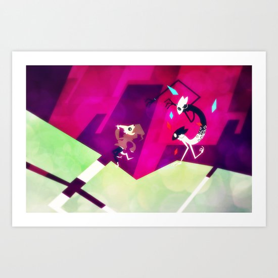 Crystalis Art Print