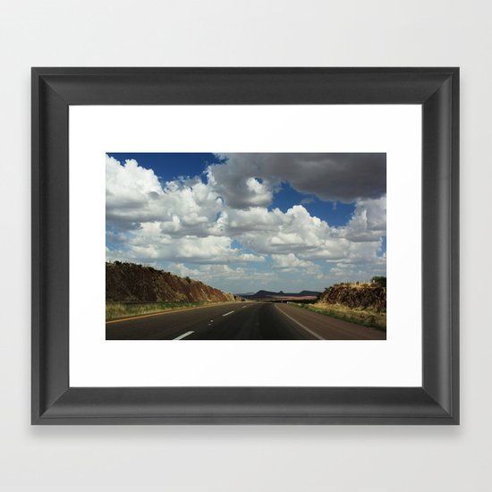 The Road Framed Art Print