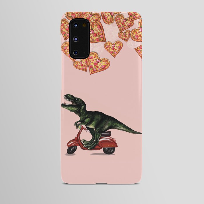 Dino in Love Android Case