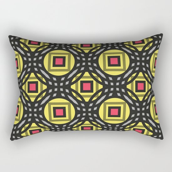 Geometric#8 Rectangular Pillow