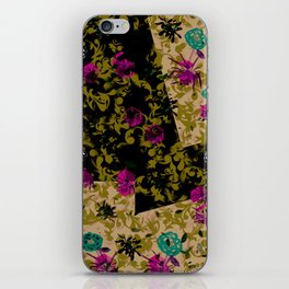 Geo Fancy Floral  iPhone Skin