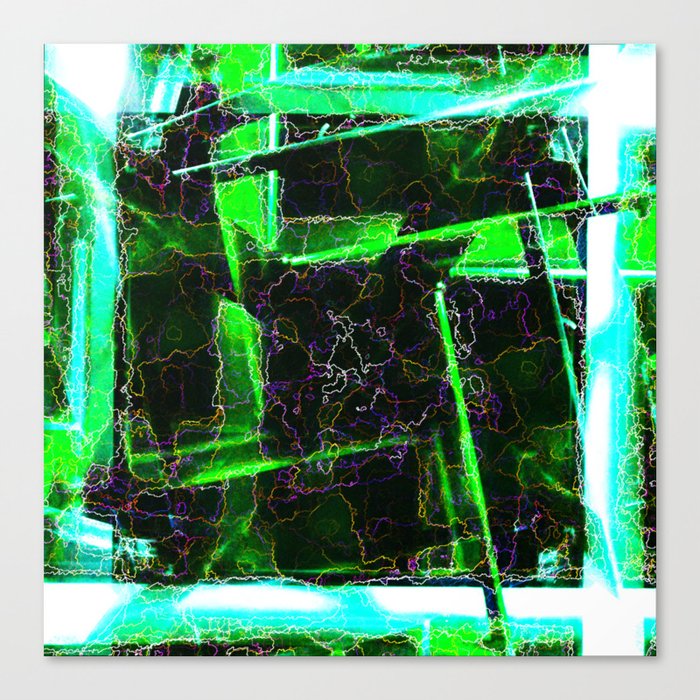 Emerald Voltchamber Canvas Print