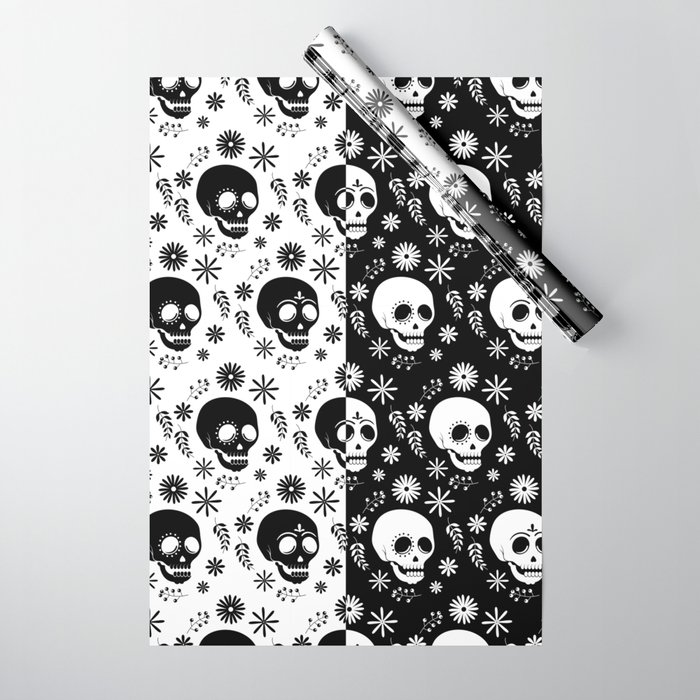 Skulls Wrapping Paper