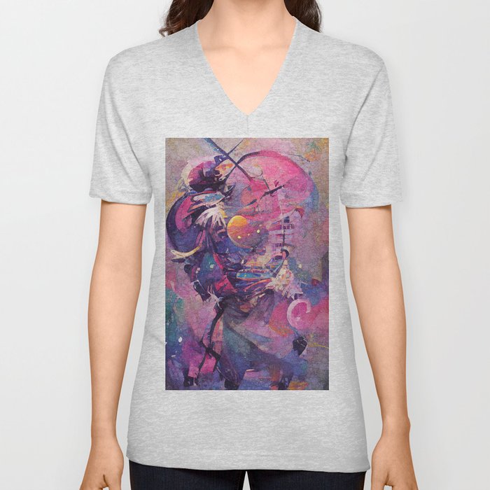 Kandinsky Komposition V Neck T Shirt