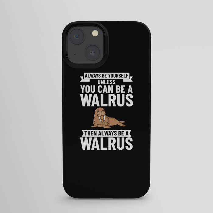 Walrus Baby Atlantic Animal Funny Cute iPhone Case