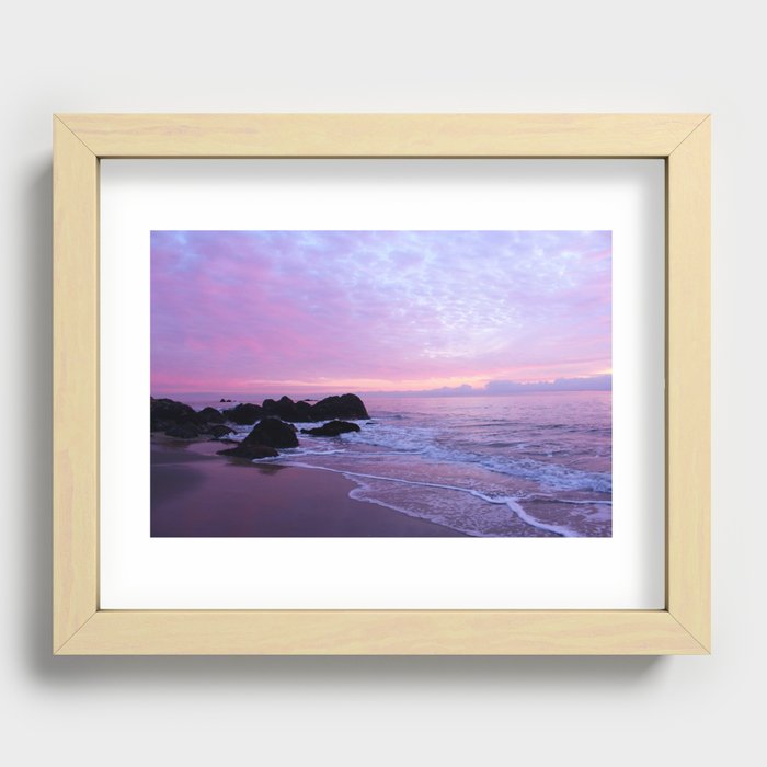 Point Dume Recessed Framed Print