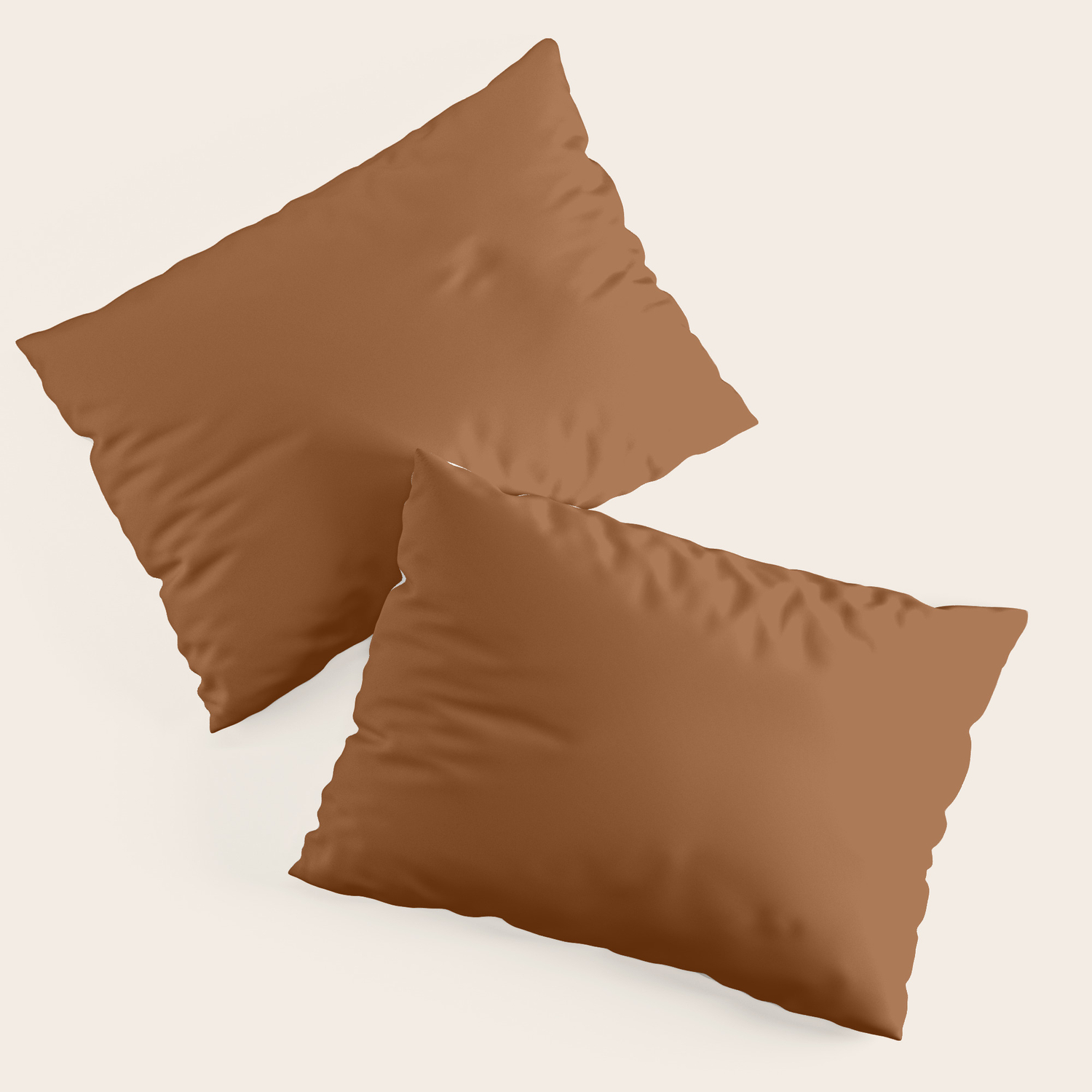 rust colored pillow shams