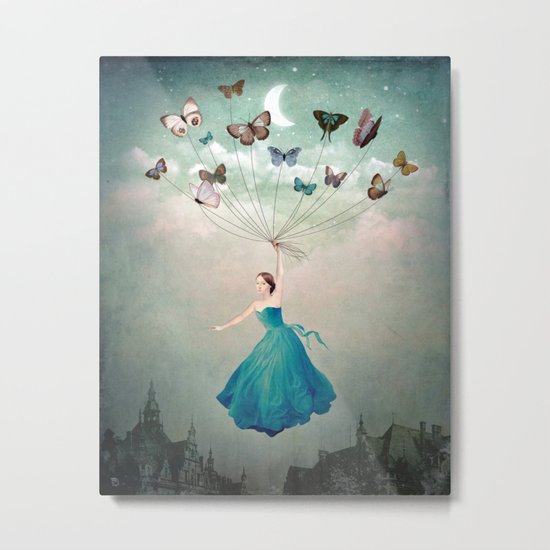 Leaving Wonderland Metal Print