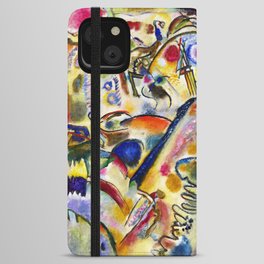 Wassily Kandinsky - Small Pleasures iPhone Wallet Case