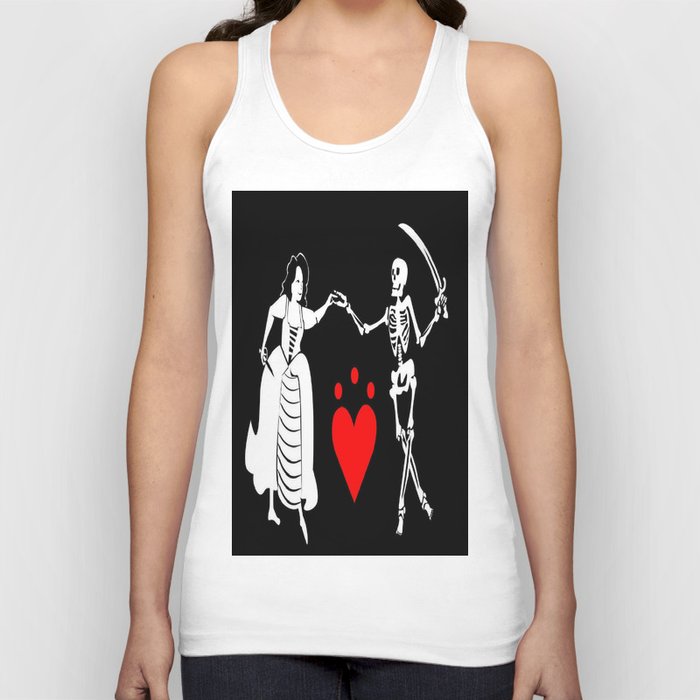 Pirate Queen Jacquotte Delahaye's Flag Tank Top