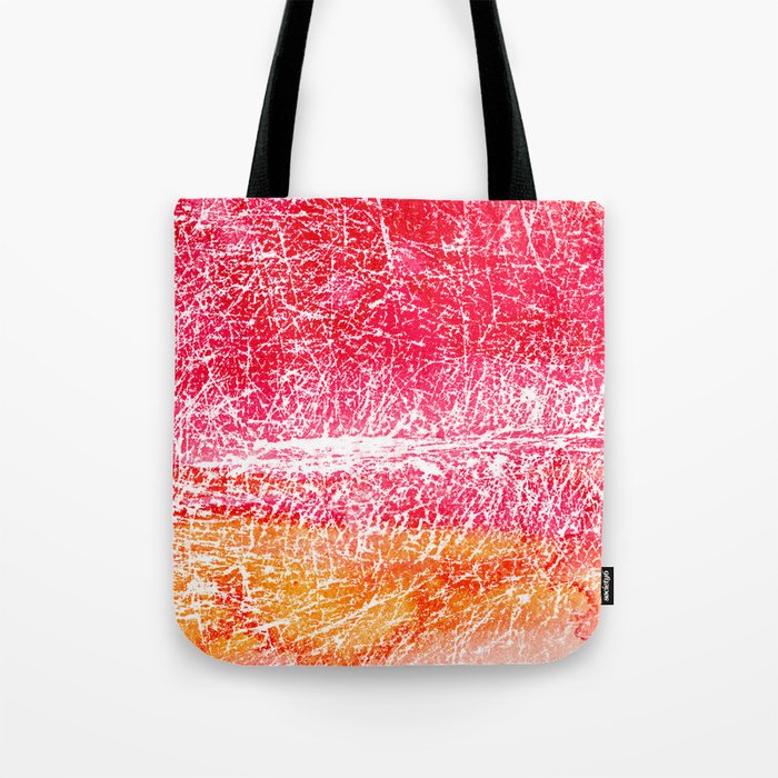 Red and yellow abstract texture Tote Bag by DanaeStudio | Society6