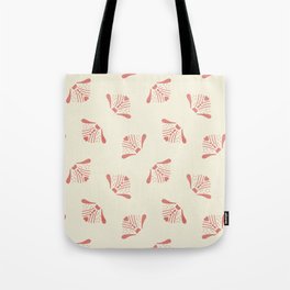 Love Tile Collection - Coral Geometric Bliss Tote Bag