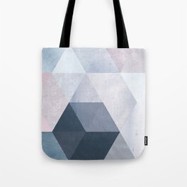 Triangle Abstract Geometric Tote Bag