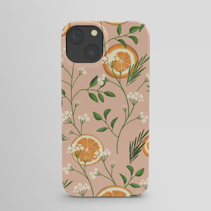 Elderflower & Oranges - Pastel iPhone Case