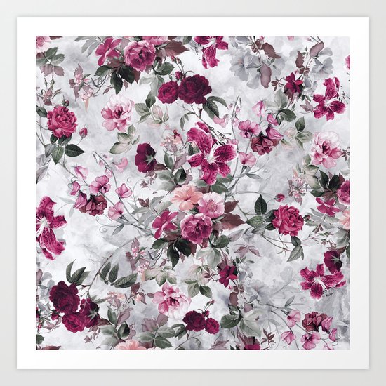 Rose Red Art Print