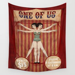 One Of Us Wall Tapestry