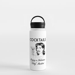 Cocktails Enjoy a Delicious "Dirty" Martini  Water Bottle