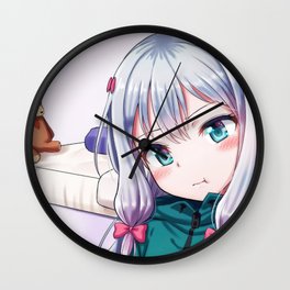 Eromanga-sensei Wall Clock