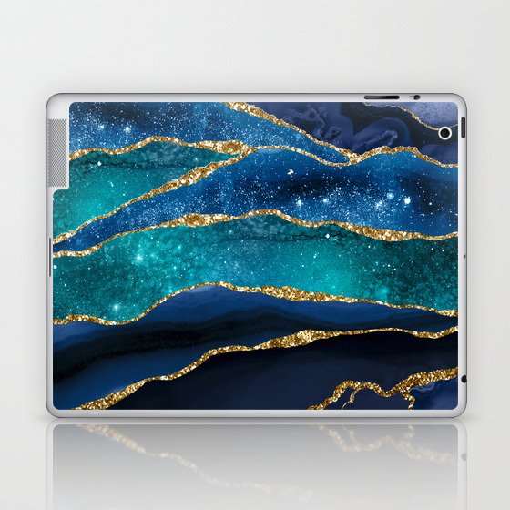 Marble Milky Way Laptop & iPad Skin