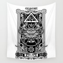 Abyss Cancer Obscurity Wall Tapestry