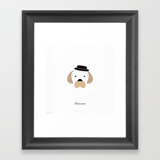 Pedigree: Retriever Framed Art Print