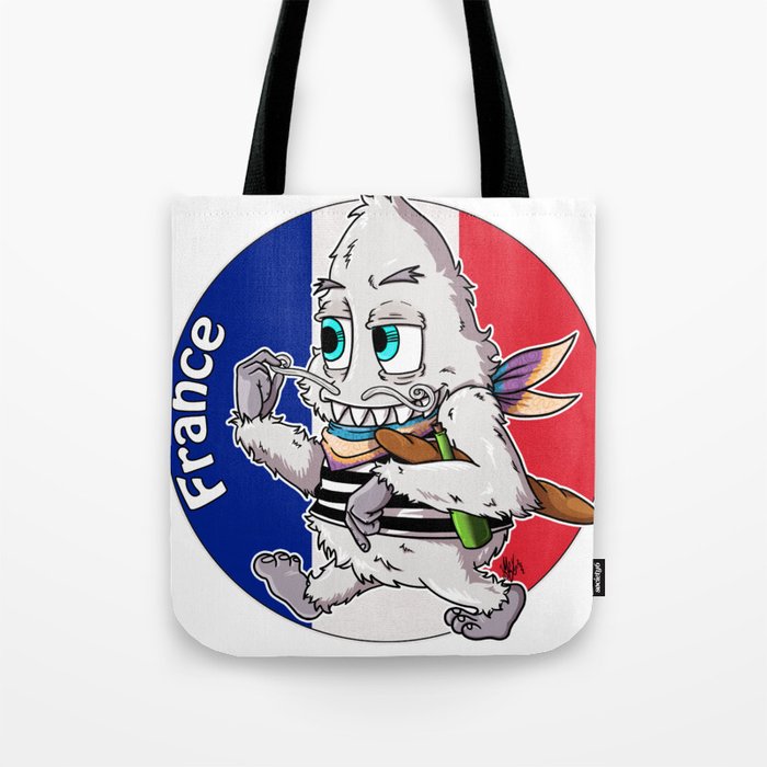 Are we there YETI? France Tote Bag