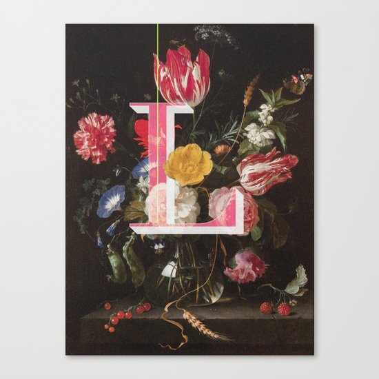 Letter L Canvas Print