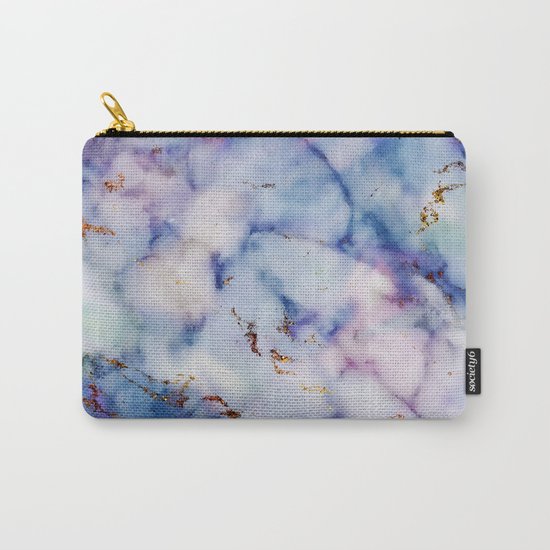 Marble Effect #6 Carry-All Pouch