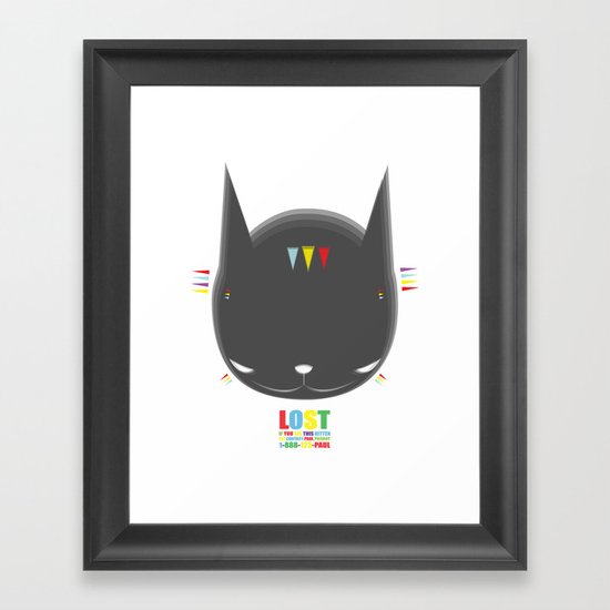 HELLO EP002 - LOST Framed Art Print