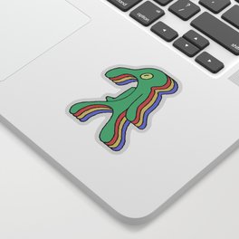 Abstract Squidward Sticker