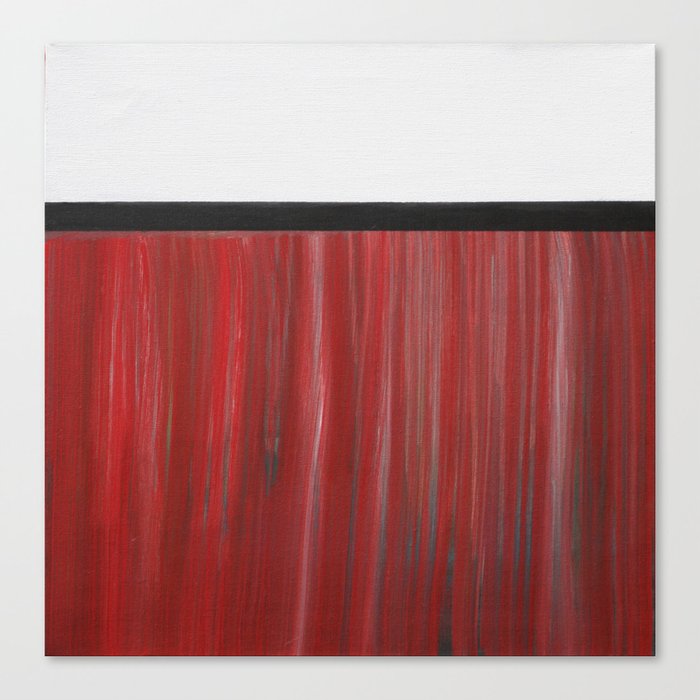 The Red Beneath Canvas Print