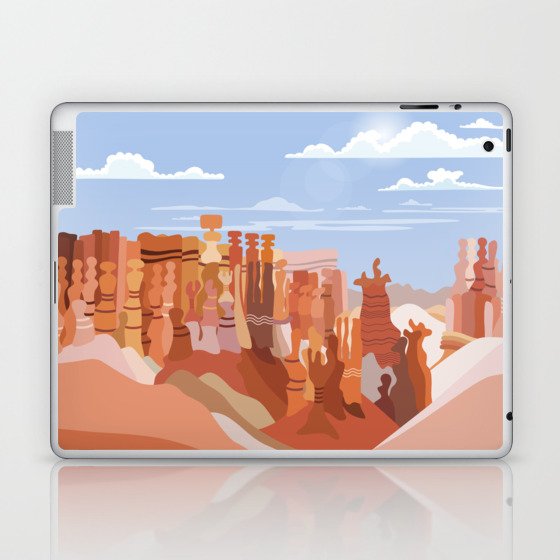 Bryce Canyon National Park - Navajo Loop Laptop & iPad Skin