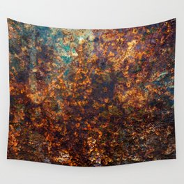 large Rust background Wall Tapestry