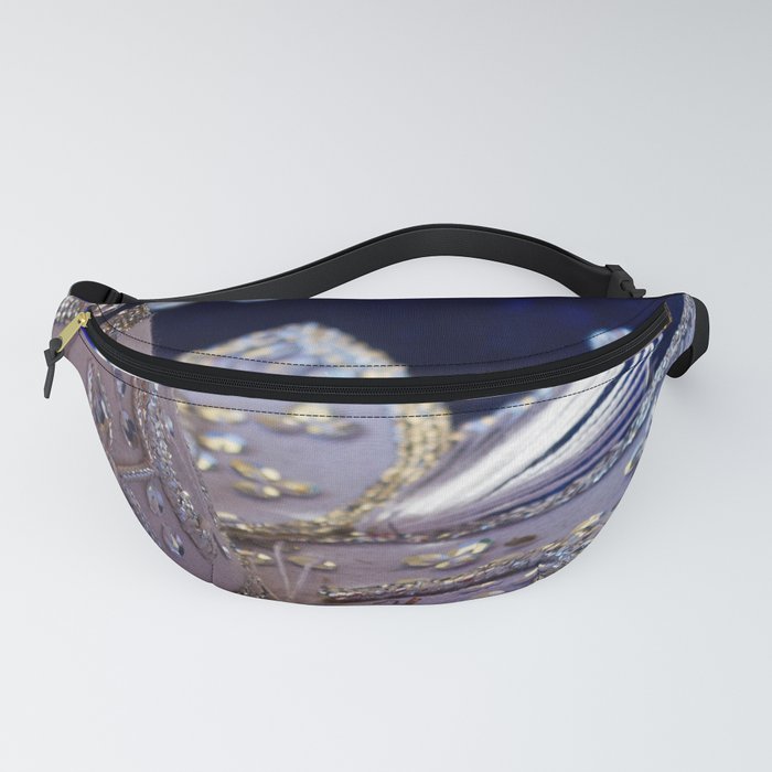 Mexico Photography - Blue And Silver Sombrero Fanny Pack