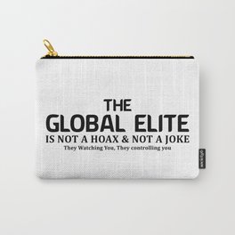 The Global Elite - Black Carry-All Pouch