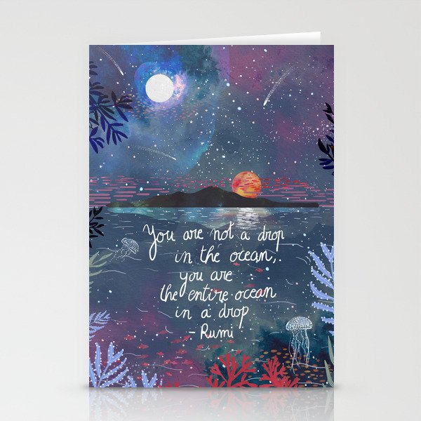C rumi⭐︎ Rumi Quote Art Print by Mia Charro | Society6