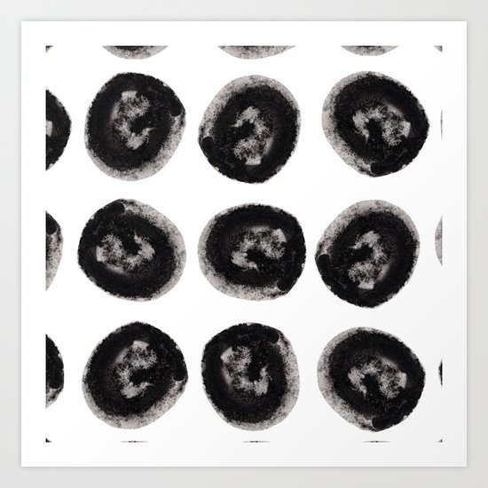 Black Holes Art Print