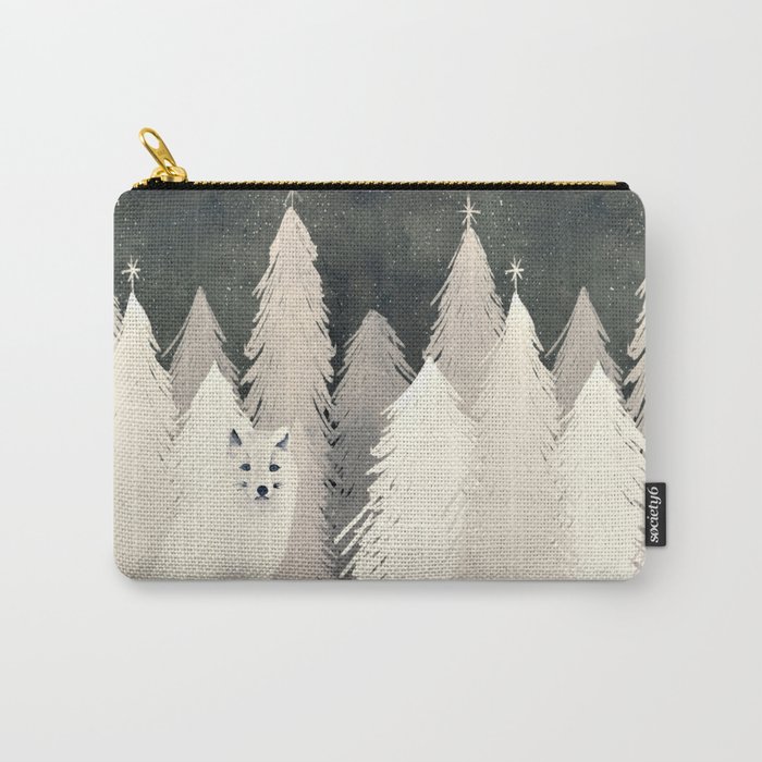 Arctic Wolf Carry-All Pouch
