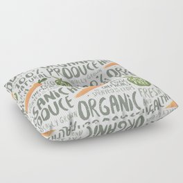 Organic Produce Floor Pillow
