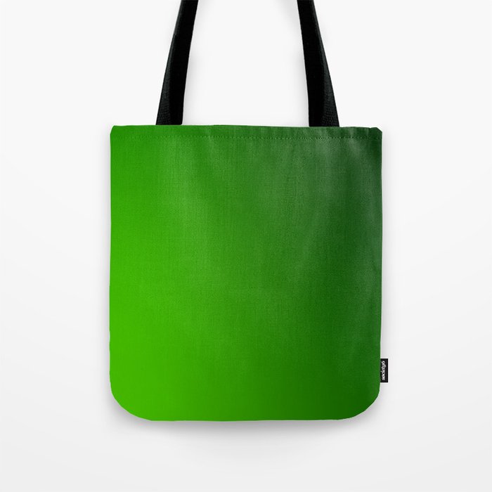 2 Green Gradient Background 220713 Valourine Digital Design Tote Bag