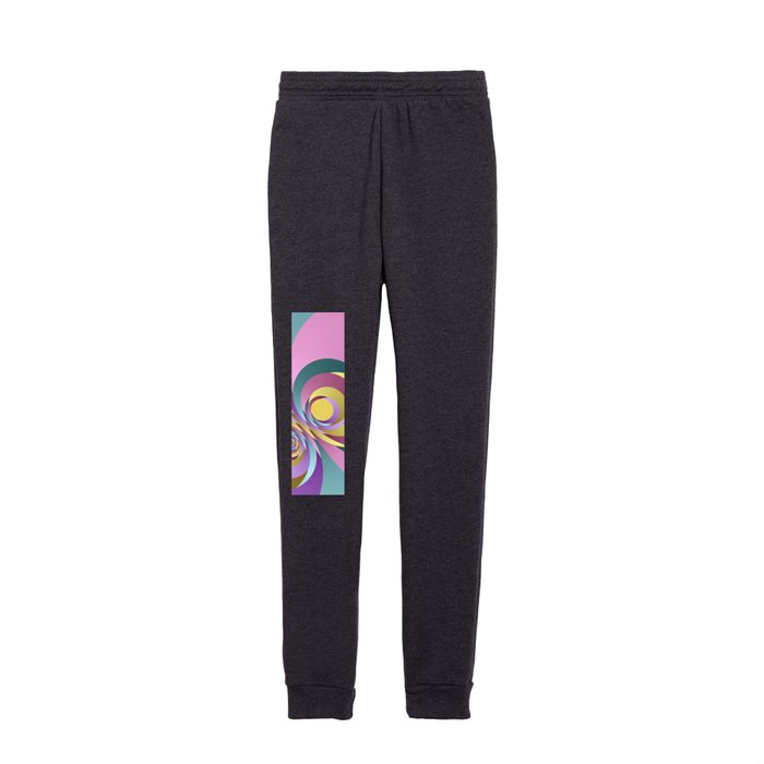 colors and spirals -16- Kids Joggers