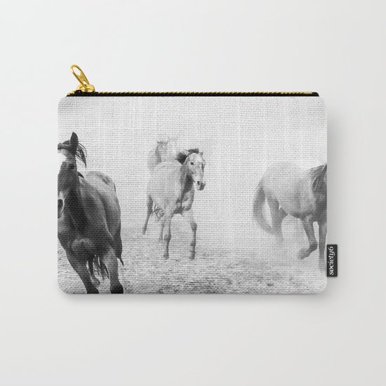 Running with the horses Carry-All Pouch